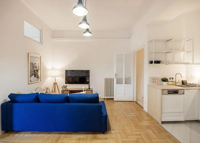Apartmán Magnificent 3br With Balcony By Dohany Synalogue Budapešť